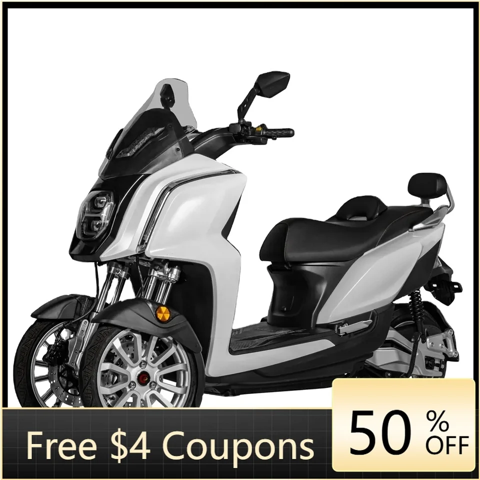 Rs Speed 60 km/h EEC Reverse 3 Wheel Electric Motorcycle Scooter 3000 Watt Adult Medium Motor
Rs Speed 60 km/h EEC Reverse 3 Wheel Electric Motorcycle Scooter 3000 Watt Adult Medium Motor