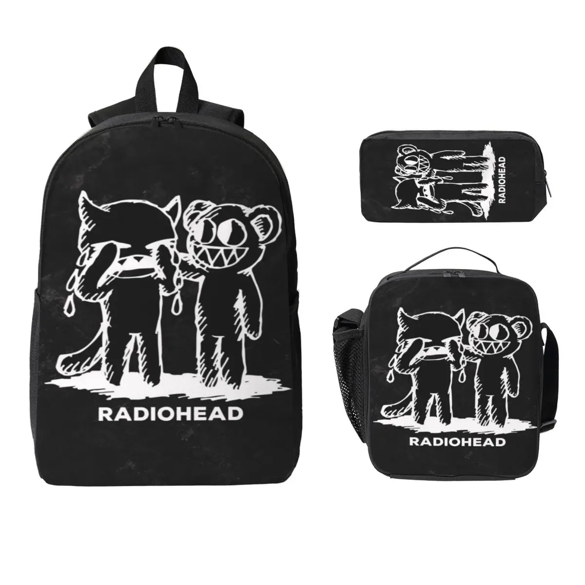 Radioheadrock детский рюкзак с металлическим ремешком, ланч-бокс, сумки для ручек для мальчиков и девочек, рюкзаки для детского сада, школьный рюкзак, набор книг
Radioheadrock детский рюкзак с металлическим ремешком, ланч-бокс, сумки для ручек для мальчиков и девочек, рюкзаки для детского сада, школьный рюкзак, набор книг