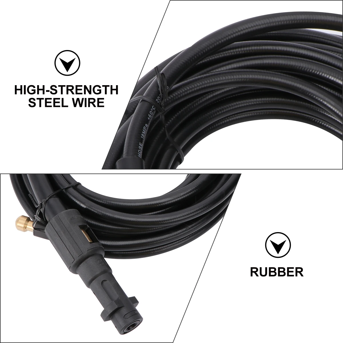 Washing Machine Hose High Pressure Cleaner Tight Spaces Durable Electric Washer Nozzle Cleaning Debris Garden Tools
Washing Machine Hose High Pressure Cleaner Tight Spaces Durable Electric Washer Nozzle Cleaning Debris Garden Tools