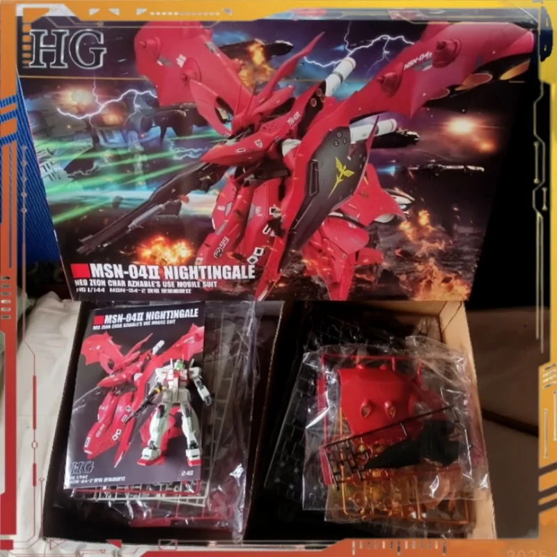 STAR HGUC 1/144 MSN-04-2 Nightingale Assembly Model Set KO Action Figure High Quality Plastic Robot Model Toys Gift
STAR HGUC 1/144 MSN-04-2 Nightingale Assembly Model Set KO Action Figure High Quality Plastic Robot Model Toys Gift