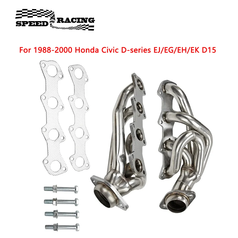 For 1988-2000 Honda Civic D-series EJ/EG/EH/EK D15 Exhaust Manifold Headers
For 1988-2000 Honda Civic D-series EJ/EG/EH/EK D15 Exhaust Manifold Headers