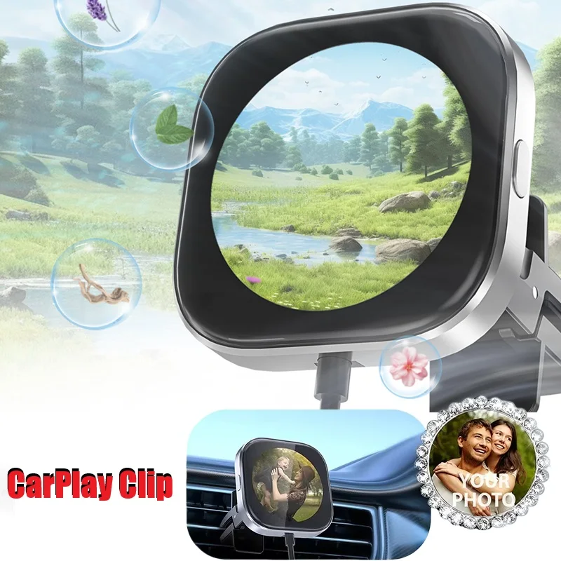 Беспроводной адаптер CarPlay, зажим с вращением на 360 градусов, персонализированная автомобильная цифровая фоторамка, автомобильный вентиляционный замок, расширитель для Audi Benz VW
Беспроводной адаптер CarPlay, зажим с вращением на 360 градусов, персонализированная автомобильная цифровая фоторамка, автомобильный вентиляционный замок, расширитель для Audi Benz VW