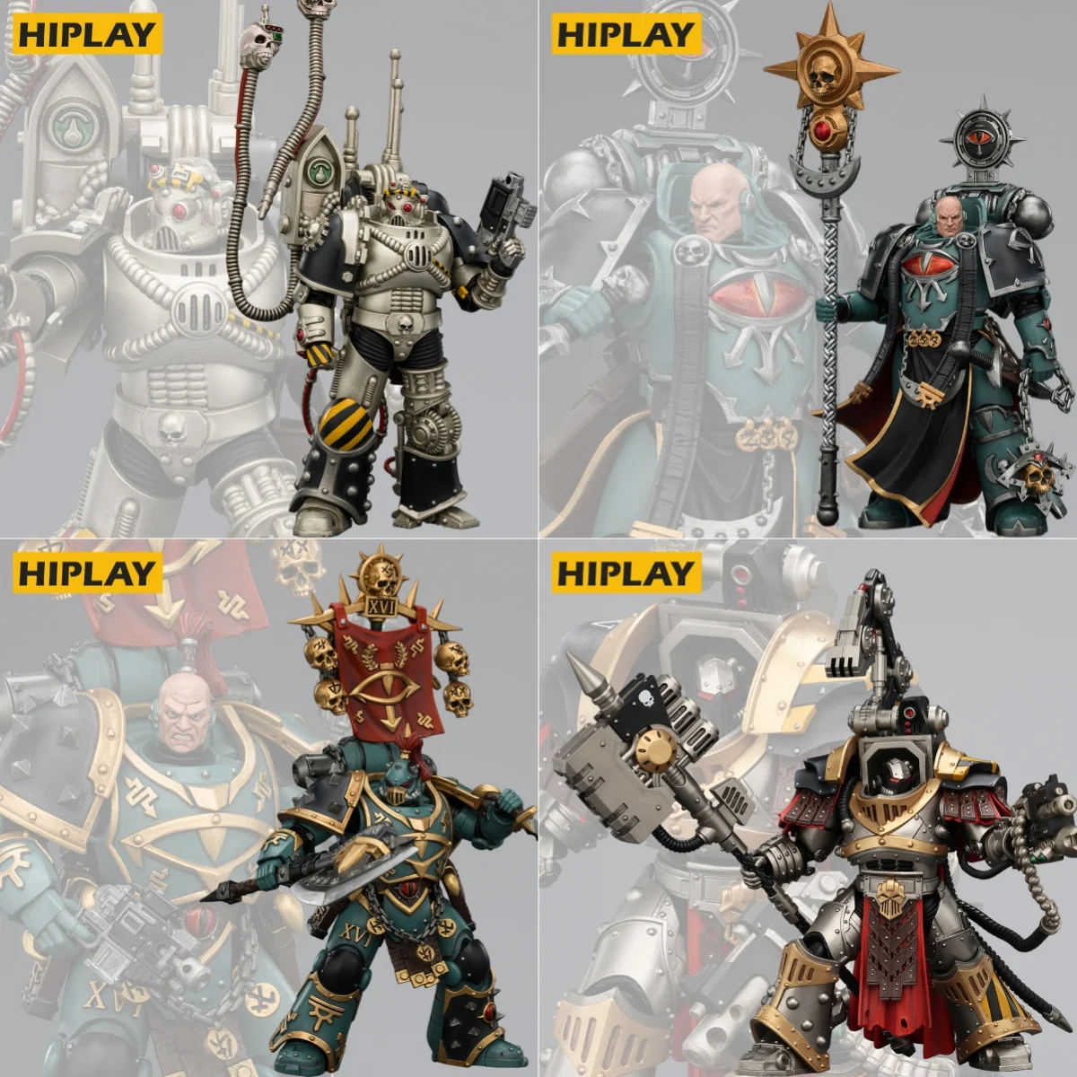 HIPLAY JOYTOY Warhammer 40K Death Guard Tallyman Biologus Putrifier Iron Warriors Warsmith Sons of Horus1/18 Scale Action Figure
HIPLAY JOYTOY Warhammer 40K Death Guard Tallyman Biologus Putrifier Iron Warriors Warsmith Sons of Horus1/18 Scale Action Figure