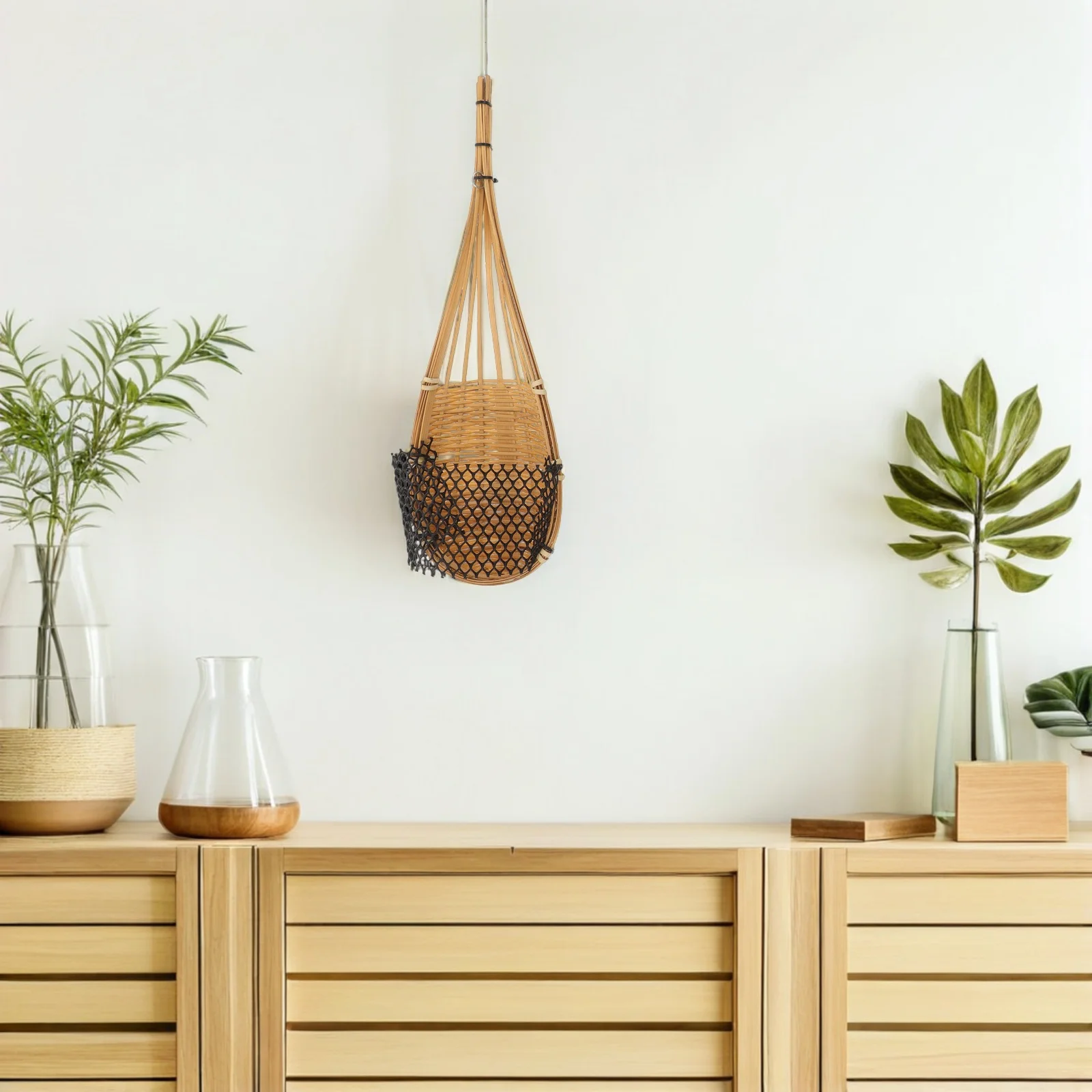 3Pcs Woven Basket Thai Hanging Wall Plant Holder Rustic Balcony Garden Hanging Planter Orchid Pot
3Pcs Woven Basket Thai Hanging Wall Plant Holder Rustic Balcony Garden Hanging Planter Orchid Pot