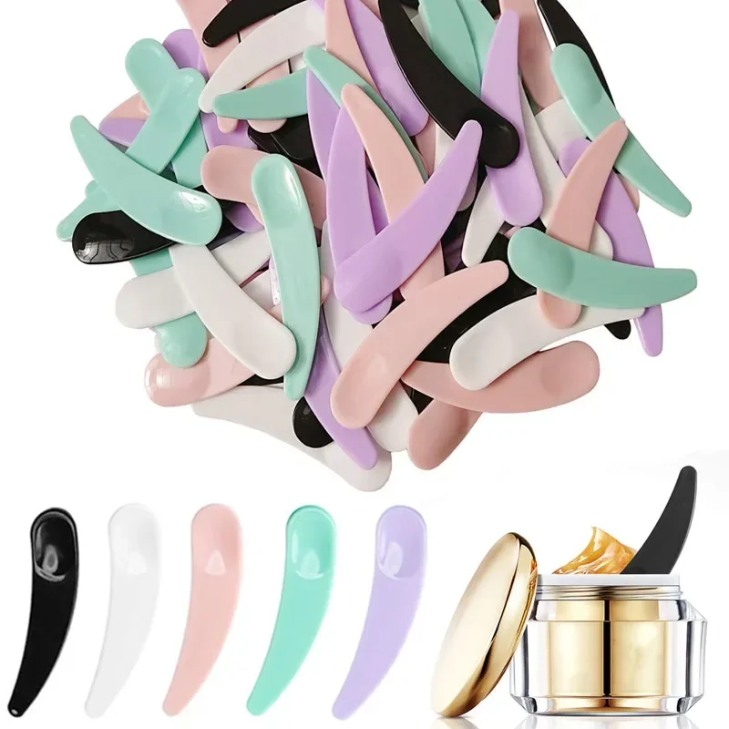 500 Pieces Cosmetic Spatula Reusable Makeup Frosted Tip Spatula Plastic Makeup Tools Spoon For Facial Cream Mask Stick
500 Pieces Cosmetic Spatula Reusable Makeup Frosted Tip Spatula Plastic Makeup Tools Spoon For Facial Cream Mask Stick