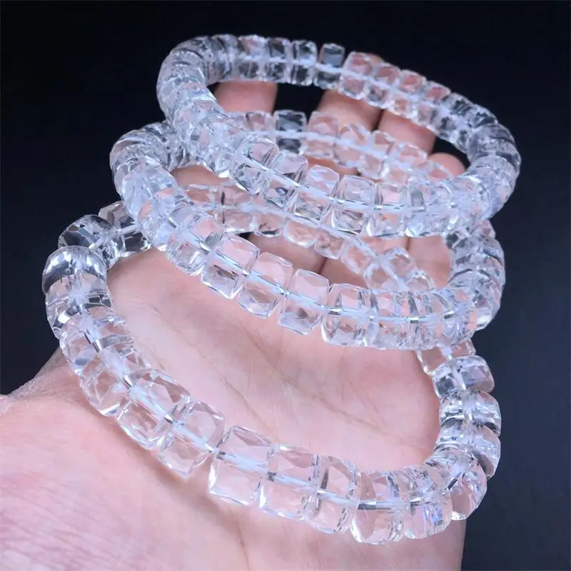 10MM Natural Clear Quartz Triple Circle Bracelet Women Reiki Healing Strand Bangles Jewelry For Female Gift 1PCS
10MM Natural Clear Quartz Triple Circle Bracelet Women Reiki Healing Strand Bangles Jewelry For Female Gift 1PCS