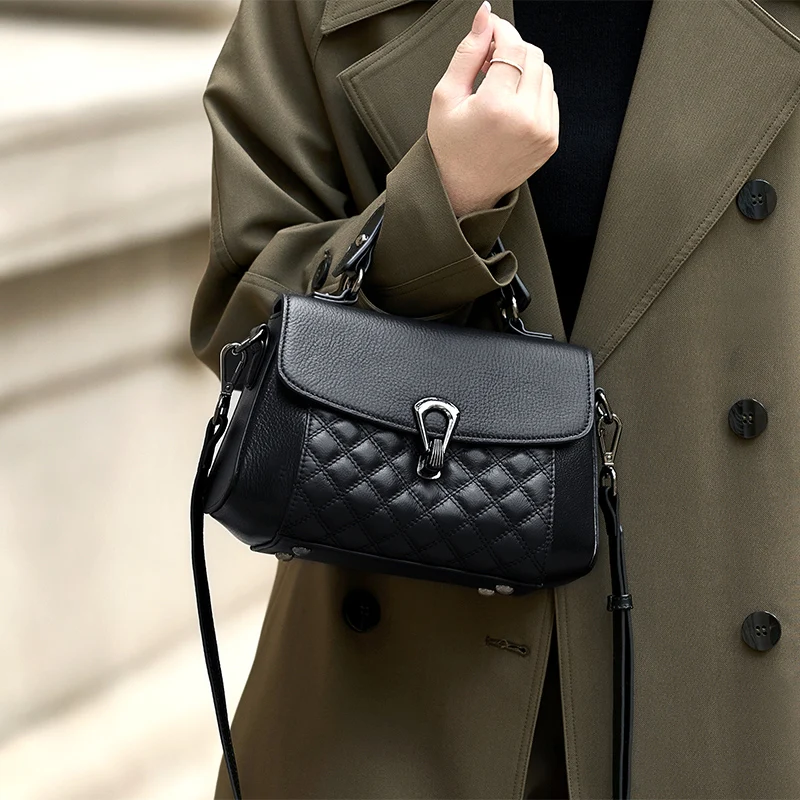 ZOOLER Full Genuine Leather Shoulder Bags Handbags Luxury Women Trendy Shoulder Bags Skin New Fashion Top Handle Purses #SC1590
ZOOLER Full Genuine Leather Shoulder Bags Handbags Luxury Women Trendy Shoulder Bags Skin New Fashion Top Handle Purses #SC1590
