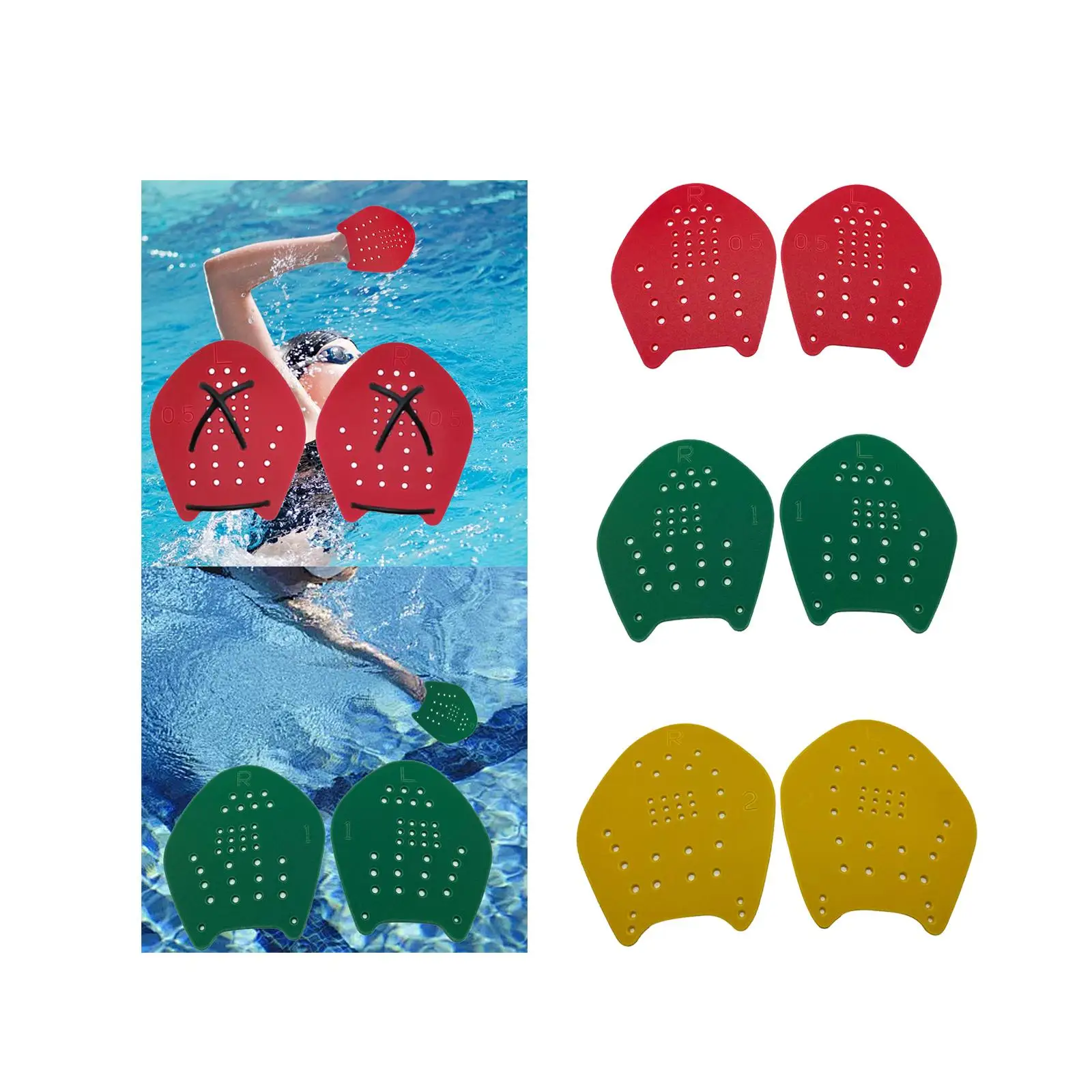 Silicone Swimming Hand Paddles for Water Aerobics Aquatic Fitness Pool Training Swimming Accessories
Silicone Swimming Hand Paddles for Water Aerobics Aquatic Fitness Pool Training Swimming Accessories