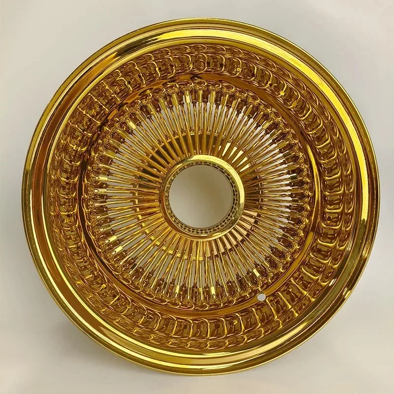 13 14 15 16 17 18-дюймовые стальные спицованные колеса с прямой спицовкой, 72 100 спиц, полностью золотые обода
13 14 15 16 17 18-дюймовые стальные спицованные колеса с прямой спицовкой, 72 100 спиц, полностью золотые обода