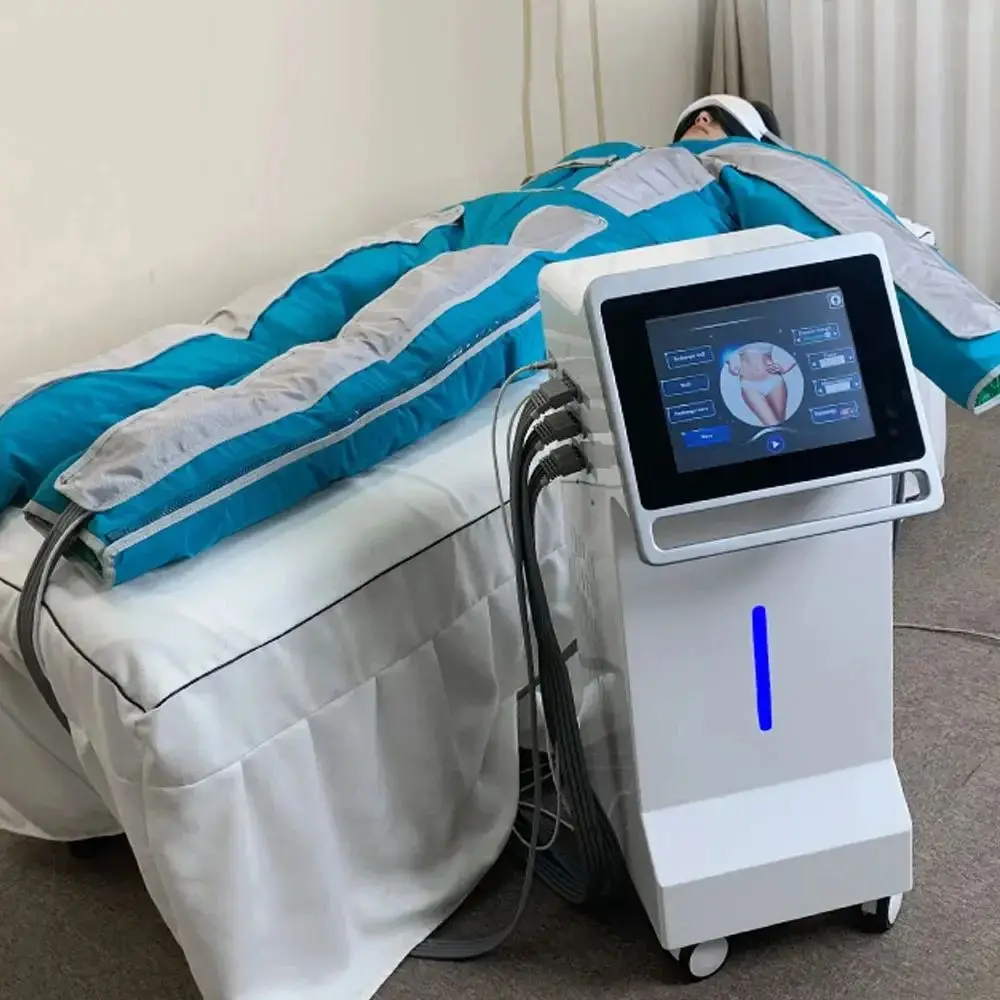 3 in 1 High Quality Pressotherapy Lymphatic Drainage Device Heating Leg Massage Lymphatic Circulation Vacuum Massage Device
3 in 1 High Quality Pressotherapy Lymphatic Drainage Device Heating Leg Massage Lymphatic Circulation Vacuum Massage Device