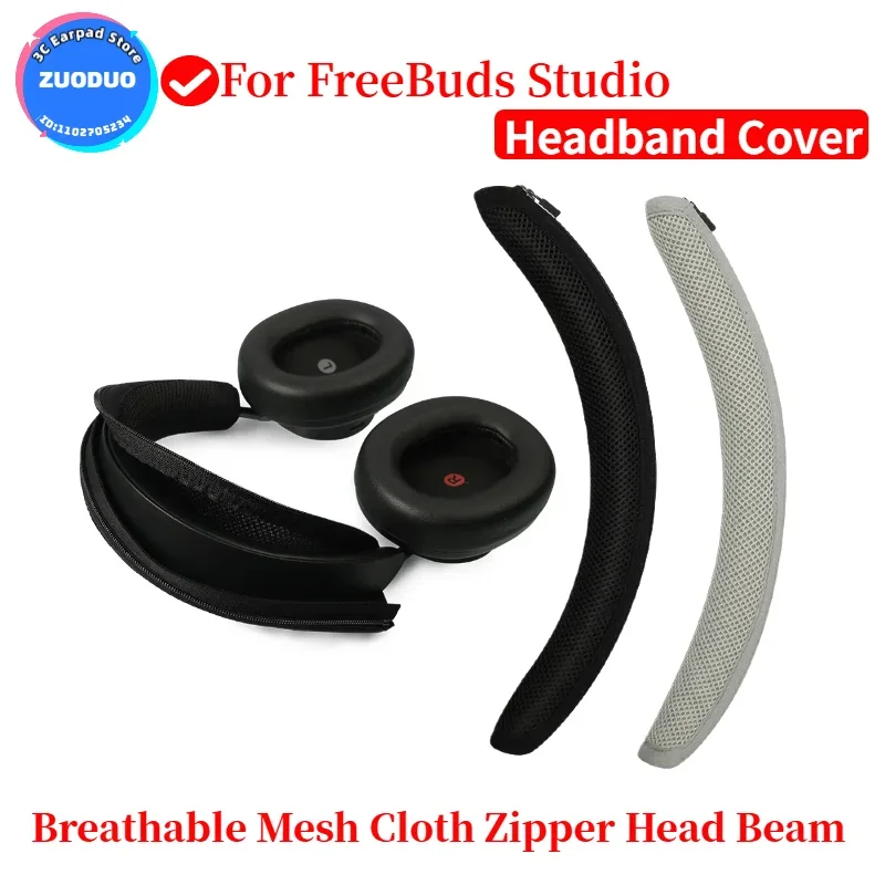 For FreeBuds Studio Breathable Mesh Cloth Protective Case Headset Headbeam Protector Sleeve Headphone Zipper Head Beam Cover
For FreeBuds Studio Breathable Mesh Cloth Protective Case Headset Headbeam Protector Sleeve Headphone Zipper Head Beam Cover