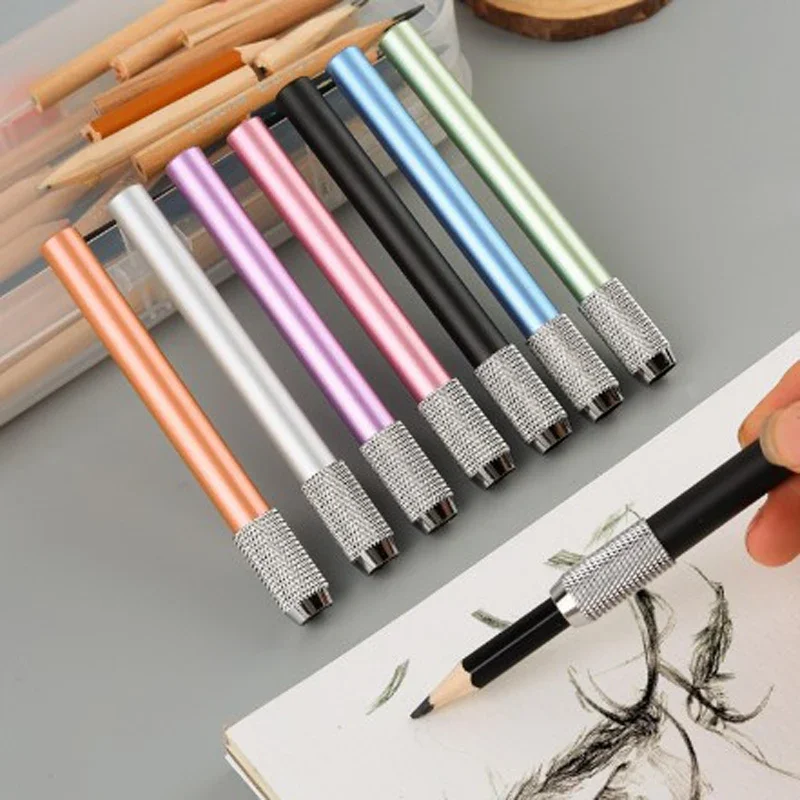 9pcs Metal Single Head Pencil Extender Holder Sketch School Children Painting Drawing Art Write Tool Writing Practical Use
9pcs Metal Single Head Pencil Extender Holder Sketch School Children Painting Drawing Art Write Tool Writing Practical Use
