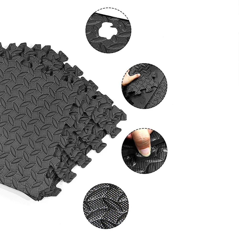 12pcs Eva Foam Floor Mat Leaf Grain Splicing Play Mat For Gym Yoga Room Non-Slip Thickened Pad Living Room Bathroom Kitchen
12pcs Eva Foam Floor Mat Leaf Grain Splicing Play Mat For Gym Yoga Room Non-Slip Thickened Pad Living Room Bathroom Kitchen
