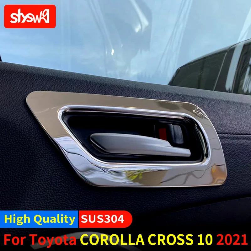 For Toyota Corolla Cross 2021 2022 Car Body Kits 4Pcs Stainless Steel Chrome Door Handle Cover Trim Inner Accessories
For Toyota Corolla Cross 2021 2022 Car Body Kits 4Pcs Stainless Steel Chrome Door Handle Cover Trim Inner Accessories