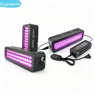 72W 108WHigh Power Air Cooled UV Curing Light LED Ultraviolet Lamp for Camera Speaker Earphone UV Glue Ink Green Oil Cure
72W 108WHigh Power Air Cooled UV Curing Light LED Ultraviolet Lamp for Camera Speaker Earphone UV Glue Ink Green Oil Cure