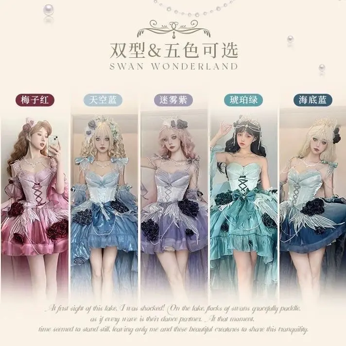 Flower Wedding Heavy Industry Tail Lolita Dresses Adult Ceremony Shooting Dress
Flower Wedding Heavy Industry Tail Lolita Dresses Adult Ceremony Shooting Dress