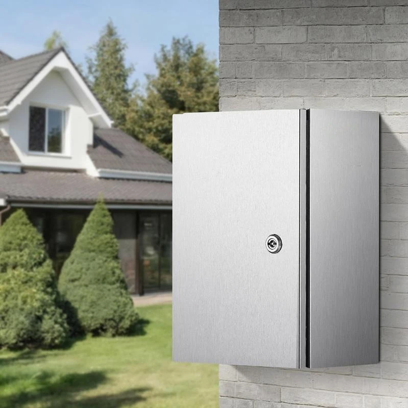 NEMA Stainless Steel Enclosure, 16 x 12 x 8'' NEMA 4X Steel Electrical Box, IP66 Waterproof & Dustproof, Outdoor/Indoor Electrical Junction Box, with Mounting Plate
NEMA Stainless Steel Enclosure, 16 x 12 x 8'' NEMA 4X Steel Electrical Box, IP66 Waterproof & Dustproof, Outdoor/Indoor Electrical Junction Box, with Mounting Plate