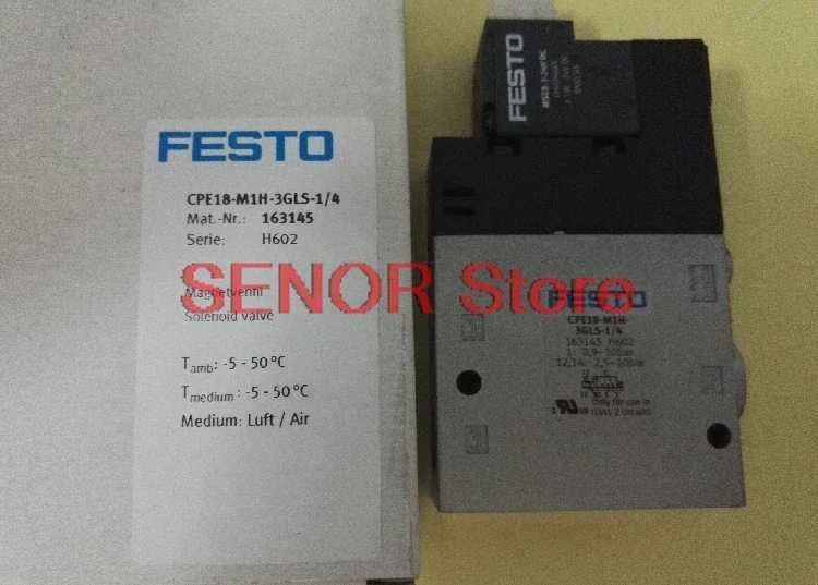 New original solenoid valve CPE18-M1H-3GLS-1/4163145
New original solenoid valve CPE18-M1H-3GLS-1/4163145