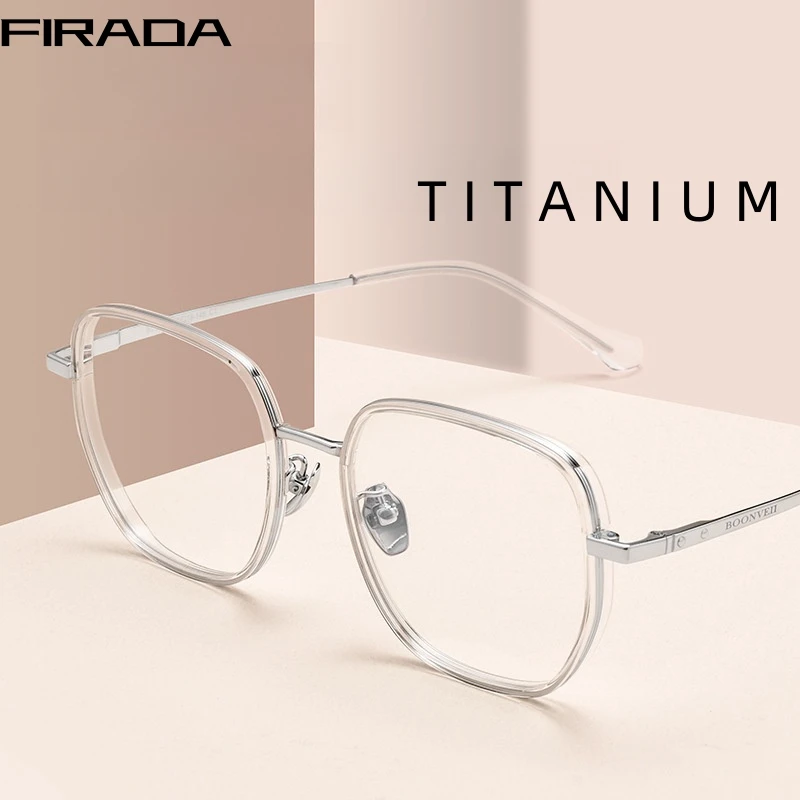 FIRADA Fashion Comfortable Glasses Women Vintage plus size Titanium Eyewear Luxury Prescription Eyeglasses Frame For Men BV6030V
FIRADA Fashion Comfortable Glasses Women Vintage plus size Titanium Eyewear Luxury Prescription Eyeglasses Frame For Men BV6030V