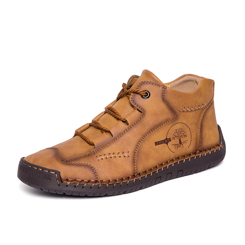 Men's leather shoes 100% Leather Men's Casual Shoes Fashion Thick Sole Comfortable Large Size Outdoor Walking Sneakers
Men's leather shoes 100% Leather Men's Casual Shoes Fashion Thick Sole Comfortable Large Size Outdoor Walking Sneakers