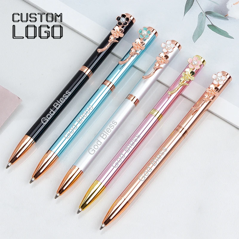 3pcsPeach Blossom Pearl Metal Ball Point Pen Business Advertisement Wedding Banquet Gift Custom Logo Signature Pen Stationery
3pcsPeach Blossom Pearl Metal Ball Point Pen Business Advertisement Wedding Banquet Gift Custom Logo Signature Pen Stationery