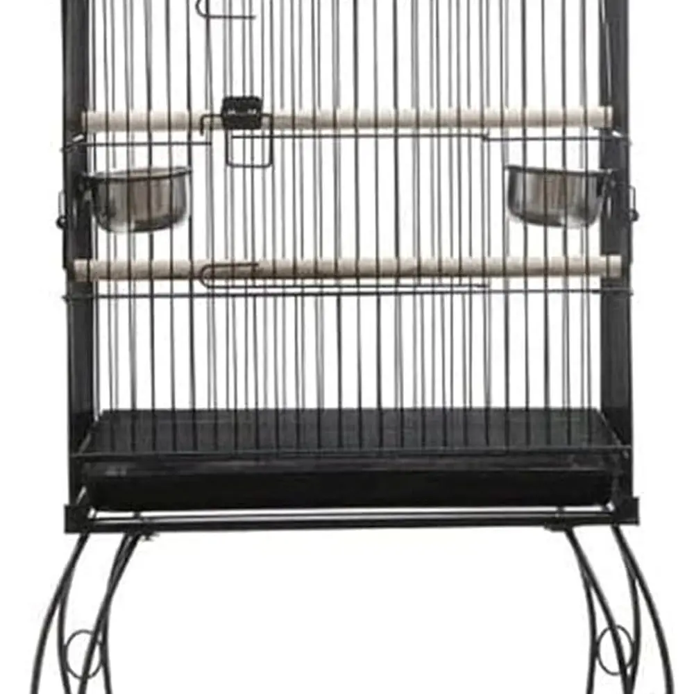 Большая металлическая клетка для птиц с подставкой, идеально подходит для разведения голубей, попугаев и попугаев, бесшумное колесо для летных птиц
Большая металлическая клетка для птиц с подставкой, идеально подходит для разведения голубей, попугаев и попугаев, бесшумное колесо для летных птиц