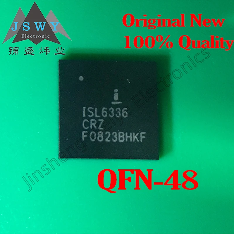 (5-10PCS) ISL6336CRZ ISL6336 QFN-48/Multi-Phase Voltage Regulation Module (VRM) PWM Controller/In stock/Fast shipping!
(5-10PCS) ISL6336CRZ ISL6336 QFN-48/Multi-Phase Voltage Regulation Module (VRM) PWM Controller/In stock/Fast shipping!