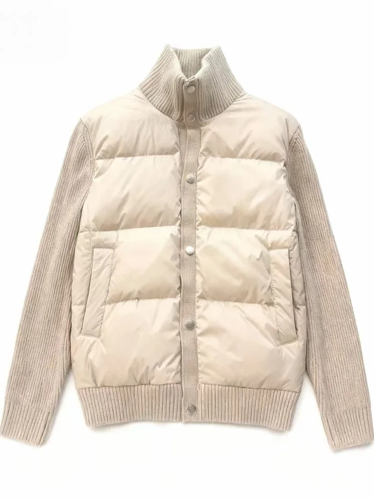 Модный вязаный мужской свитер-куртка: повседневный, универсальный, премиум-класса, осенне-зимняя новинка, молодежный, приталенный крой
Модный вязаный мужской свитер-куртка: повседневный, универсальный, премиум-класса, осенне-зимняя новинка, молодежный, приталенный крой