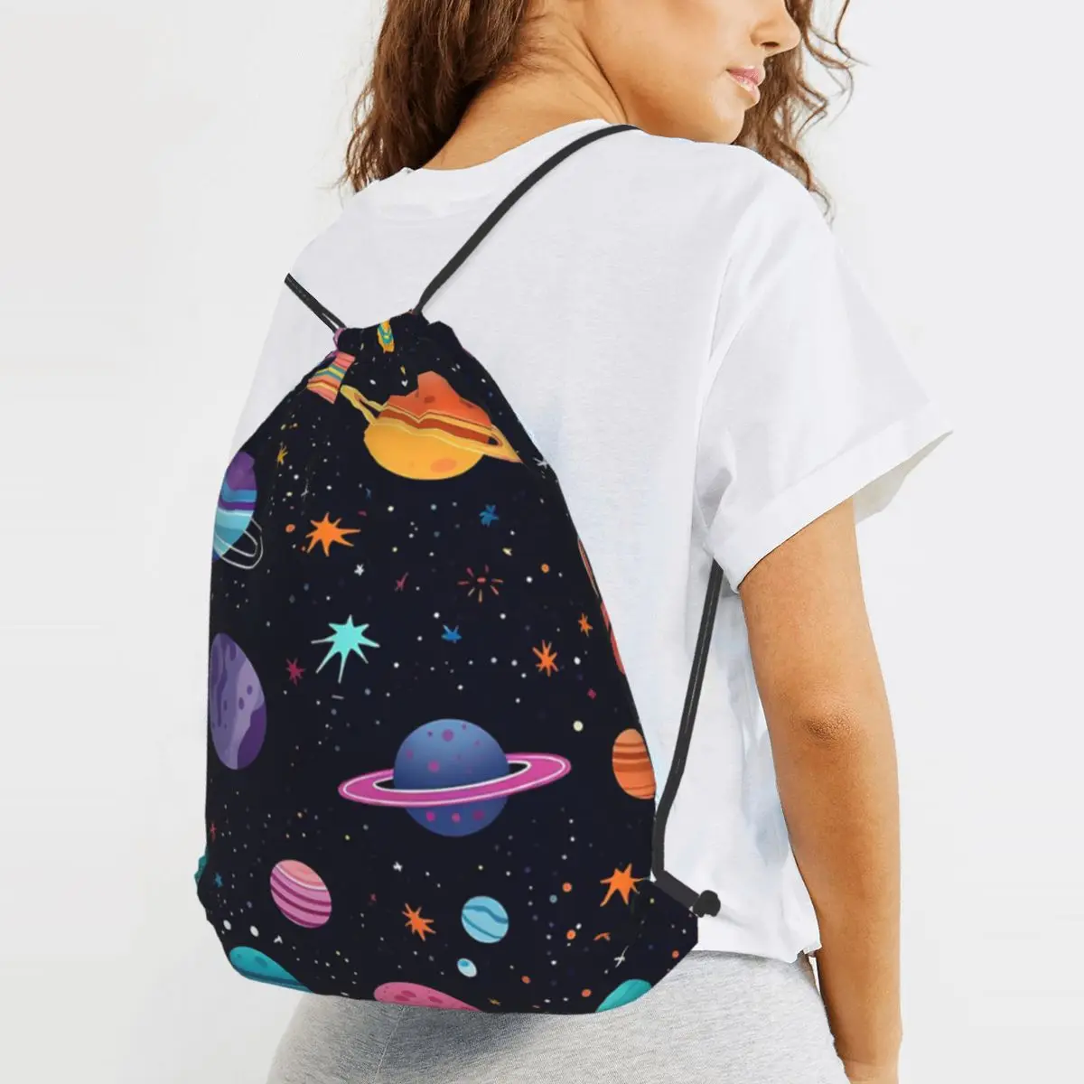 Solar System Space Planets Universe Backpacks Portable Drawstring Bundle Pocket Sports Bag Book Bags for Travel Students
Solar System Space Planets Universe Backpacks Portable Drawstring Bundle Pocket Sports Bag Book Bags for Travel Students