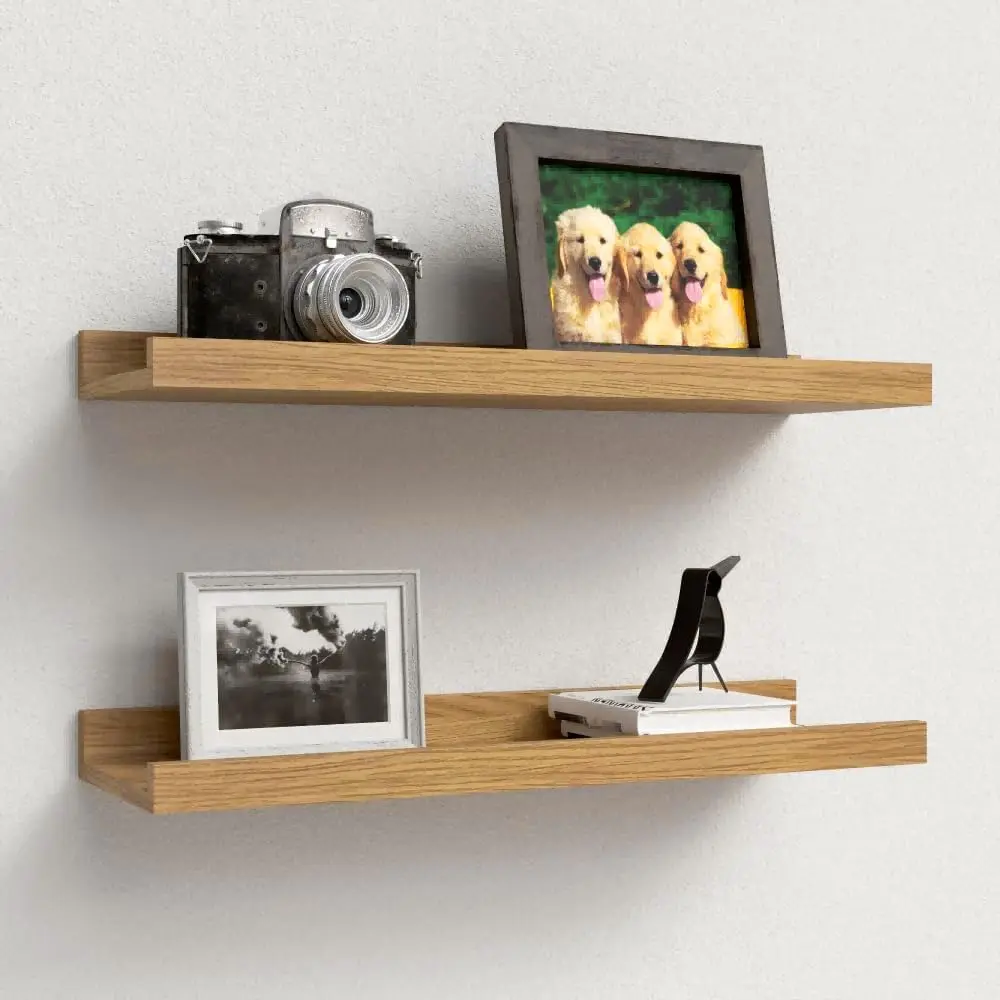 Floating Shelves Set of 2, Modern Wall Shelves with Lip, Display Picture Ledge for Bedroom, Living Room, Bathroom, Kitc
Floating Shelves Set of 2, Modern Wall Shelves with Lip, Display Picture Ledge for Bedroom, Living Room, Bathroom, Kitc