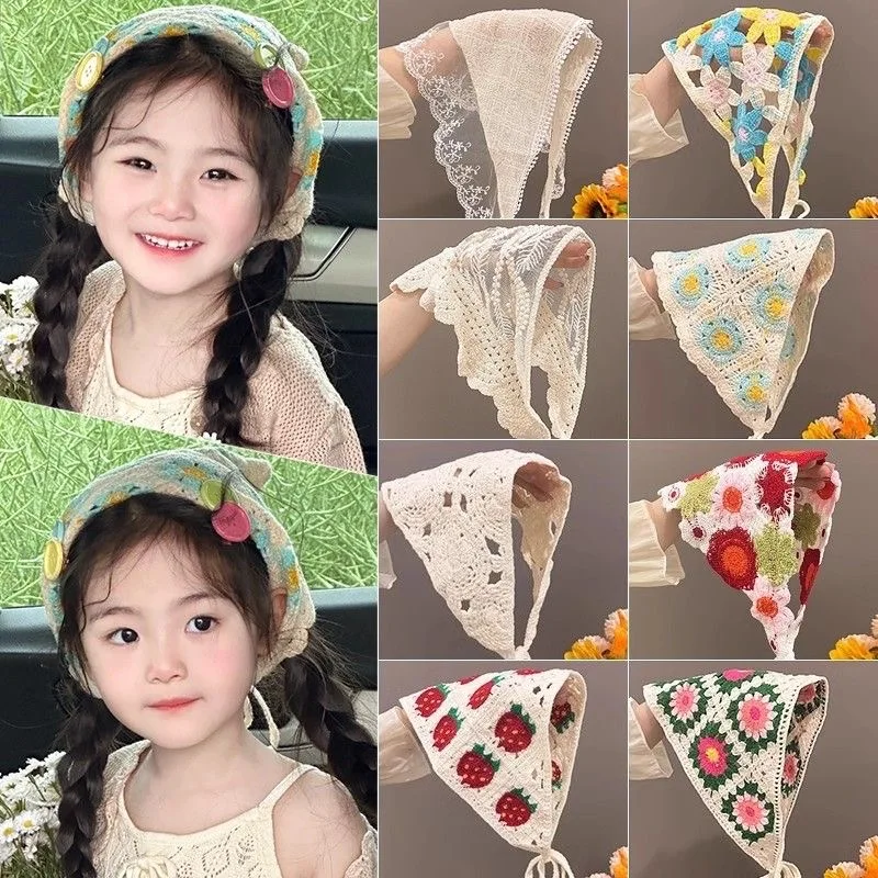 2026 New Spring and Summer Korean Sweet Cute Handmade Crochet Hollow Triangle Headband Towel Women Literary Photo Hair Scarf
2026 New Spring and Summer Korean Sweet Cute Handmade Crochet Hollow Triangle Headband Towel Women Literary Photo Hair Scarf