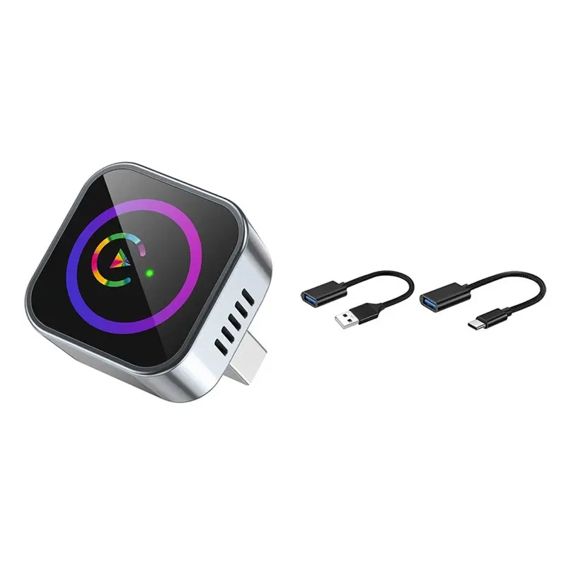 [NEW A09R!】 Carplay Adapter Wireless Smart USB Plug Play Device Wired To Wireless For Seamless Integration In Cars
[NEW A09R!】 Carplay Adapter Wireless Smart USB Plug Play Device Wired To Wireless For Seamless Integration In Cars