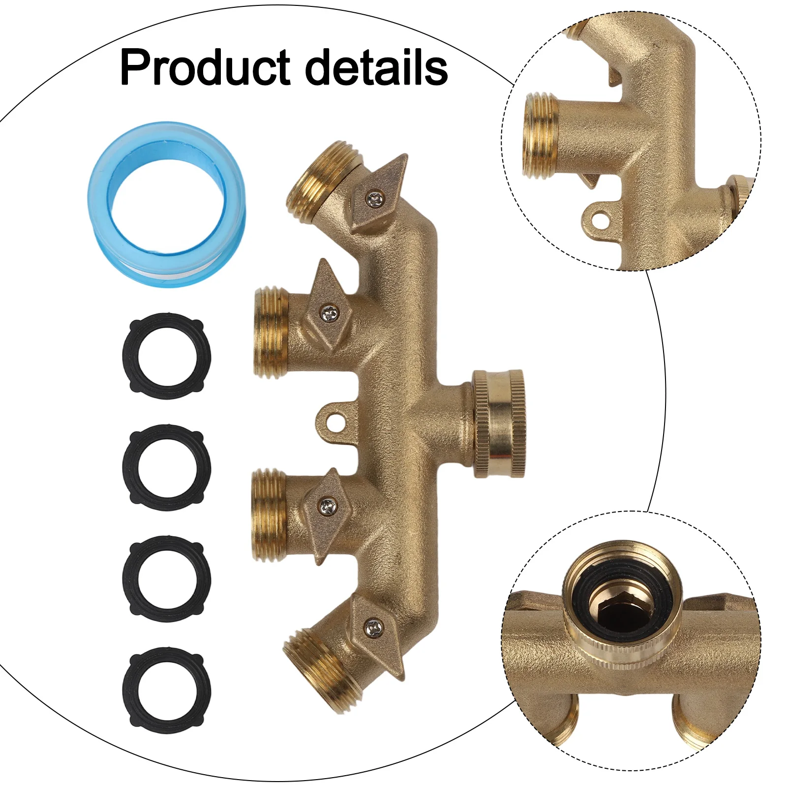 Heavy Duty Construction Way Garden Hose Splitter Heavy Duty Stainless Steel Ball Valve Handles Manual Measurement Deviation
Heavy Duty Construction Way Garden Hose Splitter Heavy Duty Stainless Steel Ball Valve Handles Manual Measurement Deviation