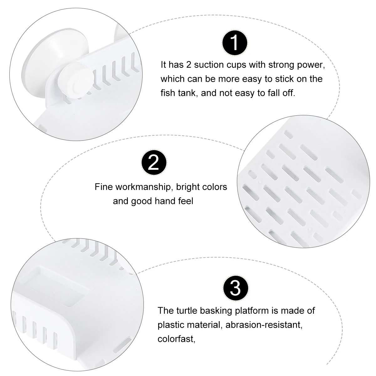 Turtle Climbing Platform Basking Dock Floating Big Size Strong Suction Cups Safe Plastic Habitat Decor Pet
Turtle Climbing Platform Basking Dock Floating Big Size Strong Suction Cups Safe Plastic Habitat Decor Pet