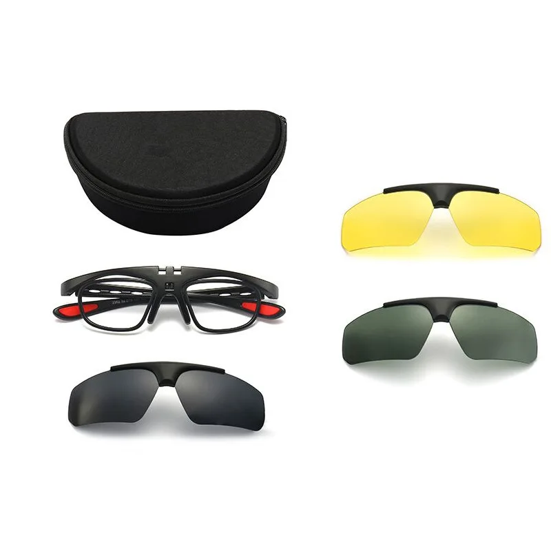 2362 TR Fashion Men Outdoor Sports Polarized Clips Sunglasses Goggle Driving Fishing Flip Up Sun Glasses Oculos De Sol With Box
2362 TR Fashion Men Outdoor Sports Polarized Clips Sunglasses Goggle Driving Fishing Flip Up Sun Glasses Oculos De Sol With Box
