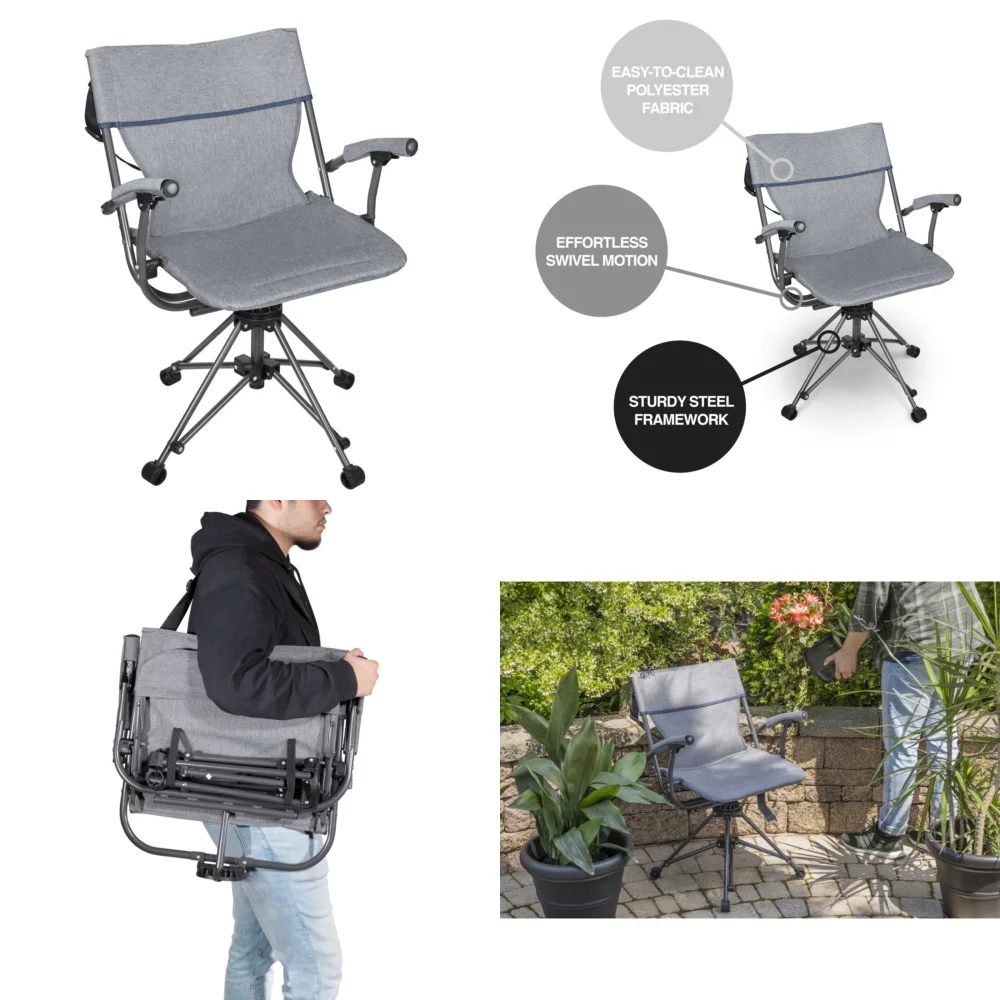 camping chairPortable Folding Chair Outdoor Indoor 360 Swivel Camping Chair Lightweight Travel Chair Blue Grey High Back Support
camping chairPortable Folding Chair Outdoor Indoor 360 Swivel Camping Chair Lightweight Travel Chair Blue Grey High Back Support