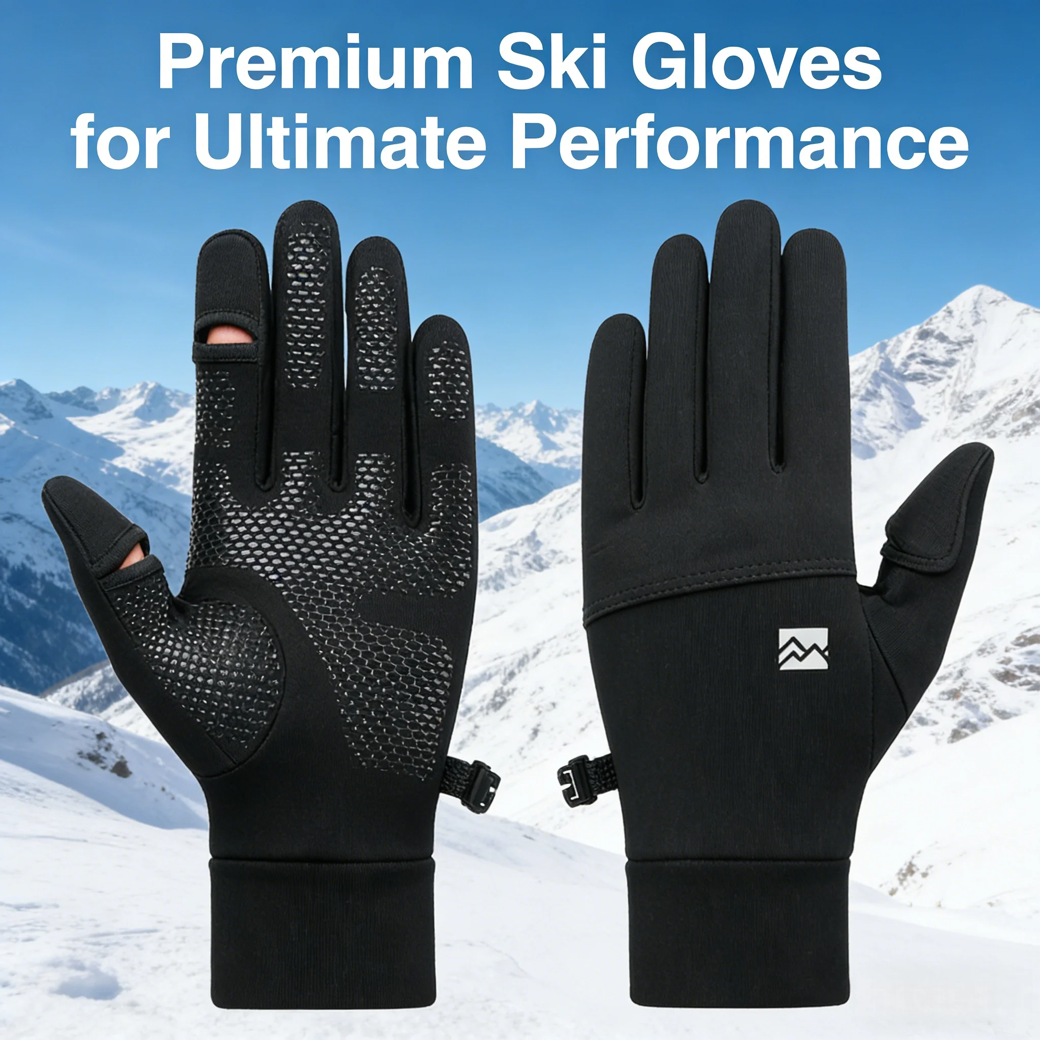 1Pair Winter Gloves with Touchscreen Tips-Thermal Waterproof for Skiing, Hiking&Driving-Perfect Christmas Gifts for Men&Women
1Pair Winter Gloves with Touchscreen Tips-Thermal Waterproof for Skiing, Hiking&Driving-Perfect Christmas Gifts for Men&Women