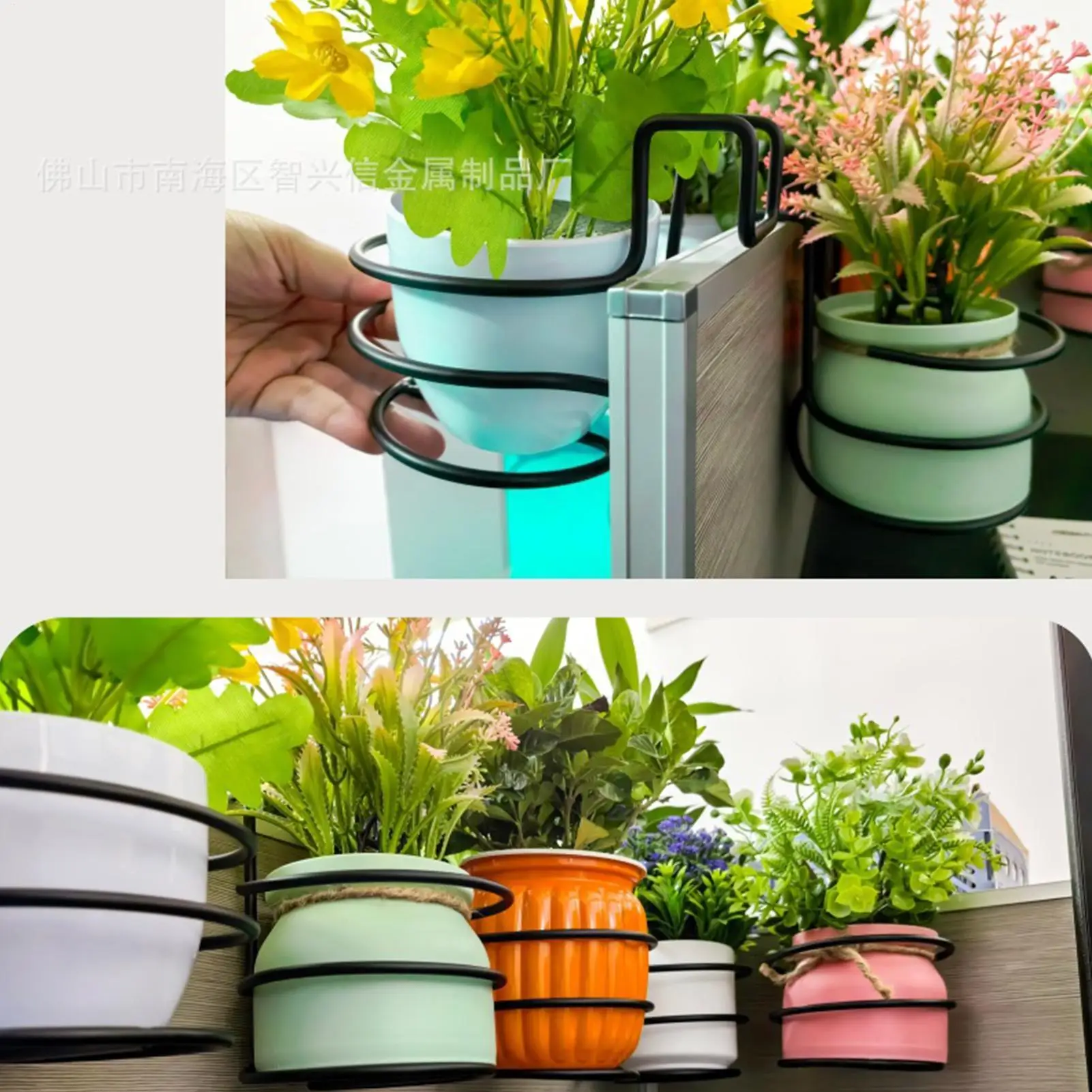 Balcony Planter Railing Hangable Iron Hangable Plant Holder over the Rail Holder for Fence Flower Pot Baskets Outdoor Balcony
Balcony Planter Railing Hangable Iron Hangable Plant Holder over the Rail Holder for Fence Flower Pot Baskets Outdoor Balcony