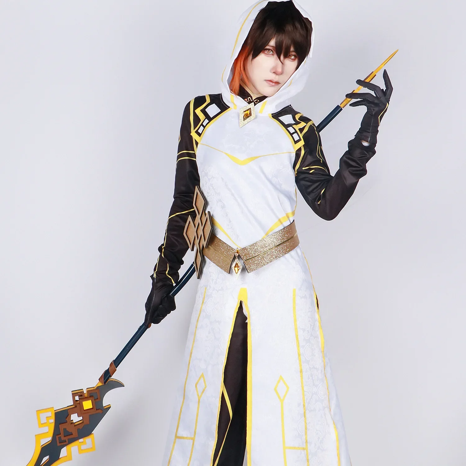 2025 NEW Morax Zhong Li Cosplay Genshin Impact Cosplay Costume Uniform Anime Halloween Costumes for Men Game
2025 NEW Morax Zhong Li Cosplay Genshin Impact Cosplay Costume Uniform Anime Halloween Costumes for Men Game