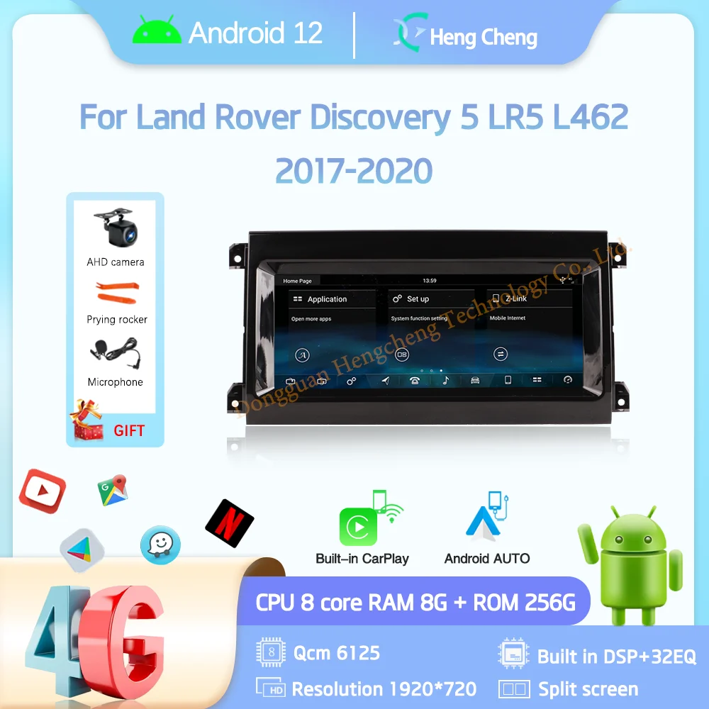 Автомобильный мультимедийный плеер 10,25 дюйма для Land Rover Discovery 5 LR5 L462 2017-2020 GPS-навигация Радио CarPlay Android 12 4G 360 камера
Автомобильный мультимедийный плеер 10,25 дюйма для Land Rover Discovery 5 LR5 L462 2017-2020 GPS-навигация Радио CarPlay Android 12 4G 360 камера