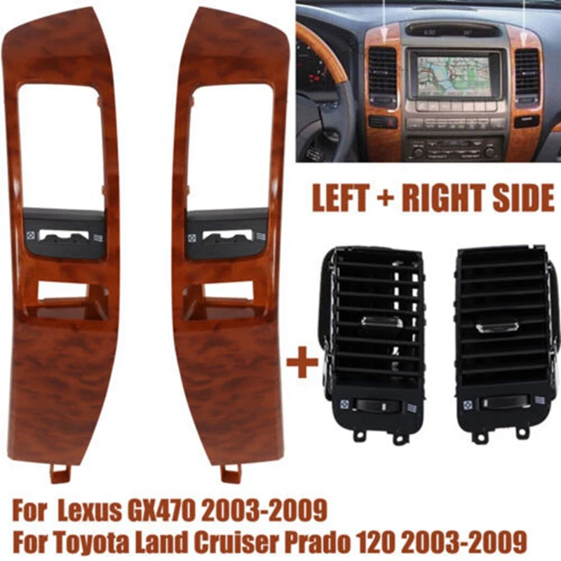 Крышка рамы автомобильного кондиционера для Toyota Land Cruiser Prado 120 GX470, запчасти, аксессуары
Крышка рамы автомобильного кондиционера для Toyota Land Cruiser Prado 120 GX470, запчасти, аксессуары