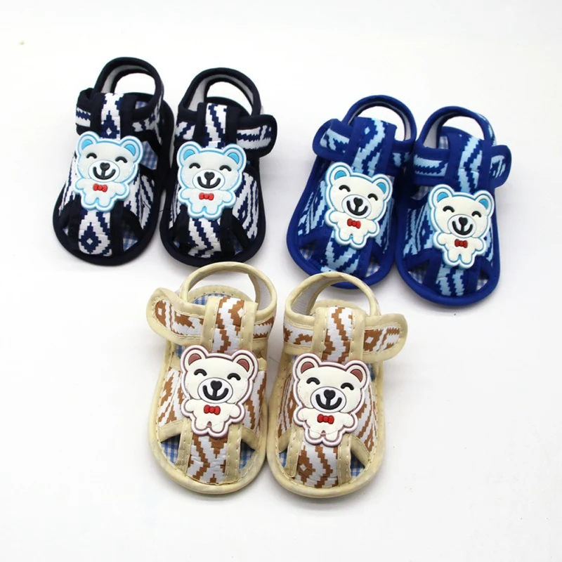 Newborn Baby Boy Girl Summer Cartoon Bear Sandals Soft Sole Flat with Outdoor First Walker Shoes For 0-18 Months
Newborn Baby Boy Girl Summer Cartoon Bear Sandals Soft Sole Flat with Outdoor First Walker Shoes For 0-18 Months