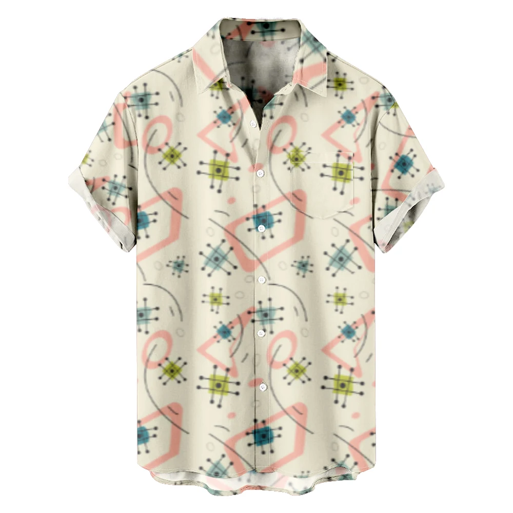 Casual Shirts 2024 Summer Short Sleeve Button-up Pocket Shirt Women Men Streetwear Fashion Clothes
Casual Shirts 2024 Summer Short Sleeve Button-up Pocket Shirt Women Men Streetwear Fashion Clothes