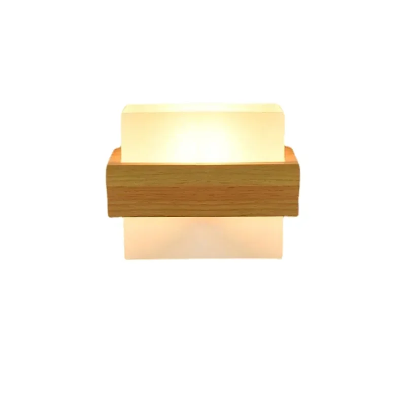 Nordic Wall Wood Light Glass Lampshade Corridor Balcony Bedside LED Side Wall Lamps Interior for Home Decor
Nordic Wall Wood Light Glass Lampshade Corridor Balcony Bedside LED Side Wall Lamps Interior for Home Decor