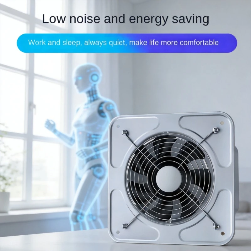 Strong Mute Axial Ventilator High Air Volume Household Exhaust Fan for Kitchen Bathroom
Strong Mute Axial Ventilator High Air Volume Household Exhaust Fan for Kitchen Bathroom