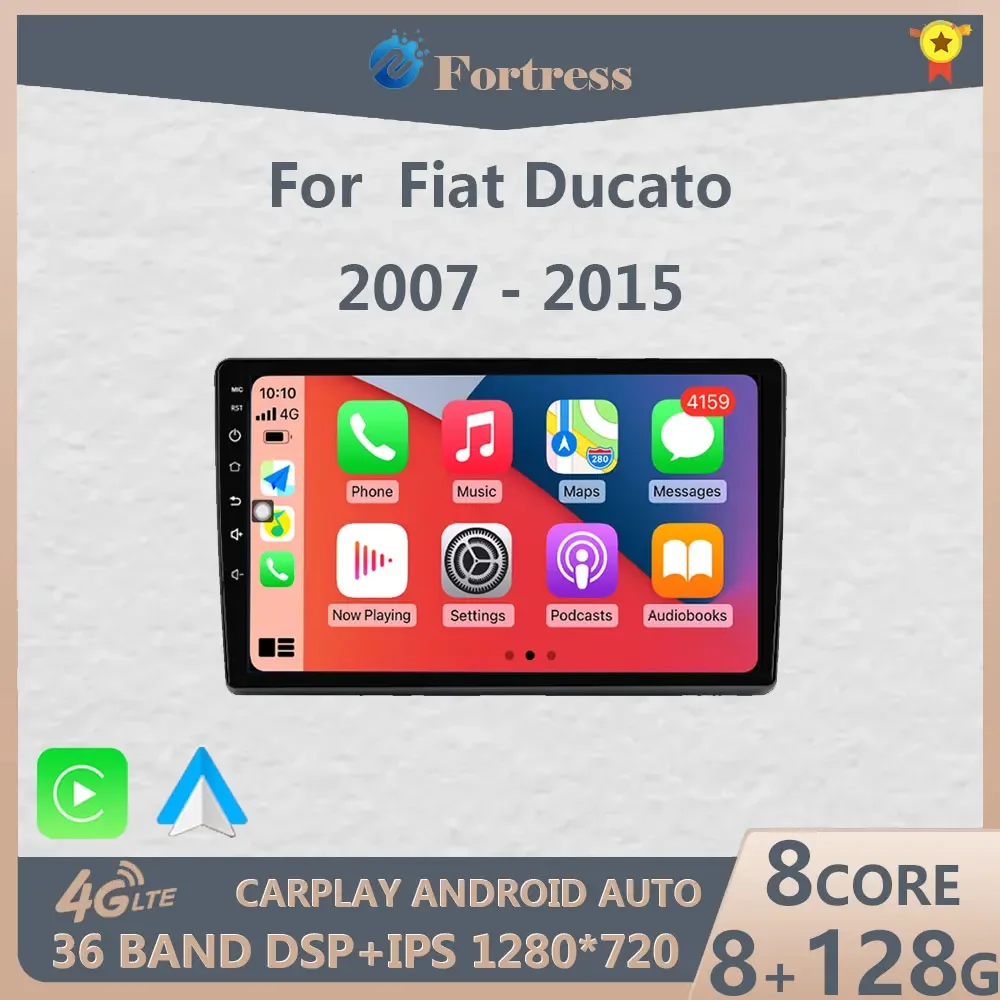 Беспроводное автомобильное радио Carplay Android Auto для Fiat Ducato 2007-2015 Мультимедийный плеер 4G WIFI GPS Аудио Авторадио 2Din Android
Беспроводное автомобильное радио Carplay Android Auto для Fiat Ducato 2007-2015 Мультимедийный плеер 4G WIFI GPS Аудио Авторадио 2Din Android