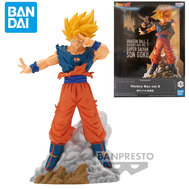 Gohan Figure Dragon Ball Original BANDAI BANPRESTO Dragon Ball Z Histoy Box Vol.9 Super Saiyan So Goku Figure Anime Model 12 CM
Gohan Figure Dragon Ball Original BANDAI BANPRESTO Dragon Ball Z Histoy Box Vol.9 Super Saiyan So Goku Figure Anime Model 12 CM