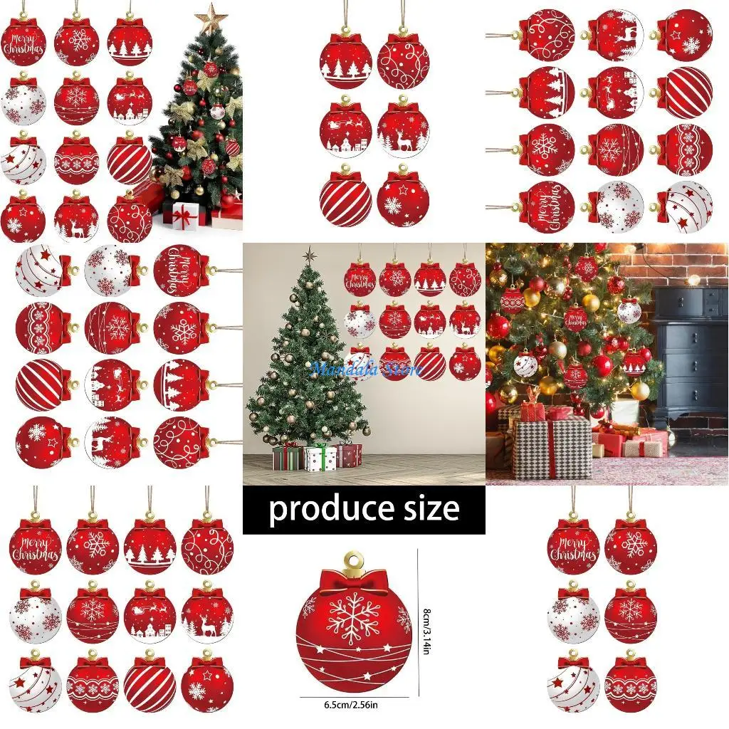 U2JC 12pcs Assorted Holiday Ornament Balls Festival Tree Hangings Decoration
U2JC 12pcs Assorted Holiday Ornament Balls Festival Tree Hangings Decoration