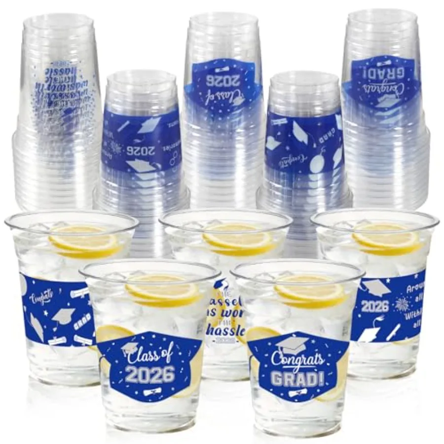 Graduation Decorations 2026 Party - pcs 12 Oz and Disposable Graduation Plastic Clear for Drinks Class of 2026 Grad Party Suppl
Graduation Decorations 2026 Party - pcs 12 Oz and Disposable Graduation Plastic Clear for Drinks Class of 2026 Grad Party Suppl