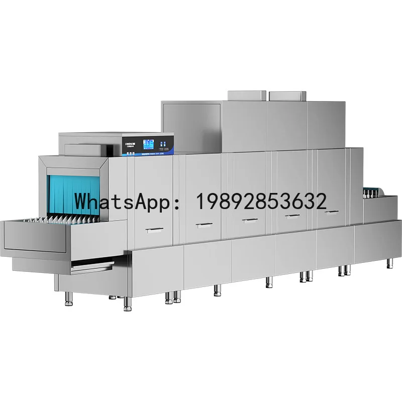 Large automatic dishwasher with sanitization and drying function for schools, hotels, and cafeterias
Large automatic dishwasher with sanitization and drying function for schools, hotels, and cafeterias